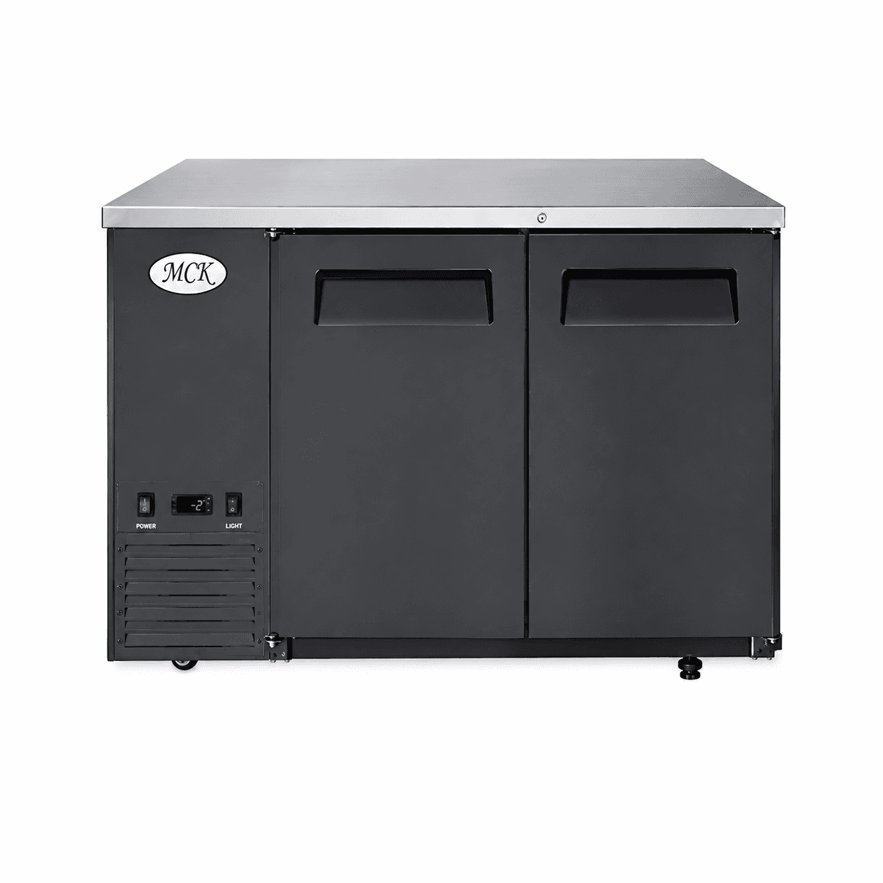 Back Bar Coolers Solid Doors