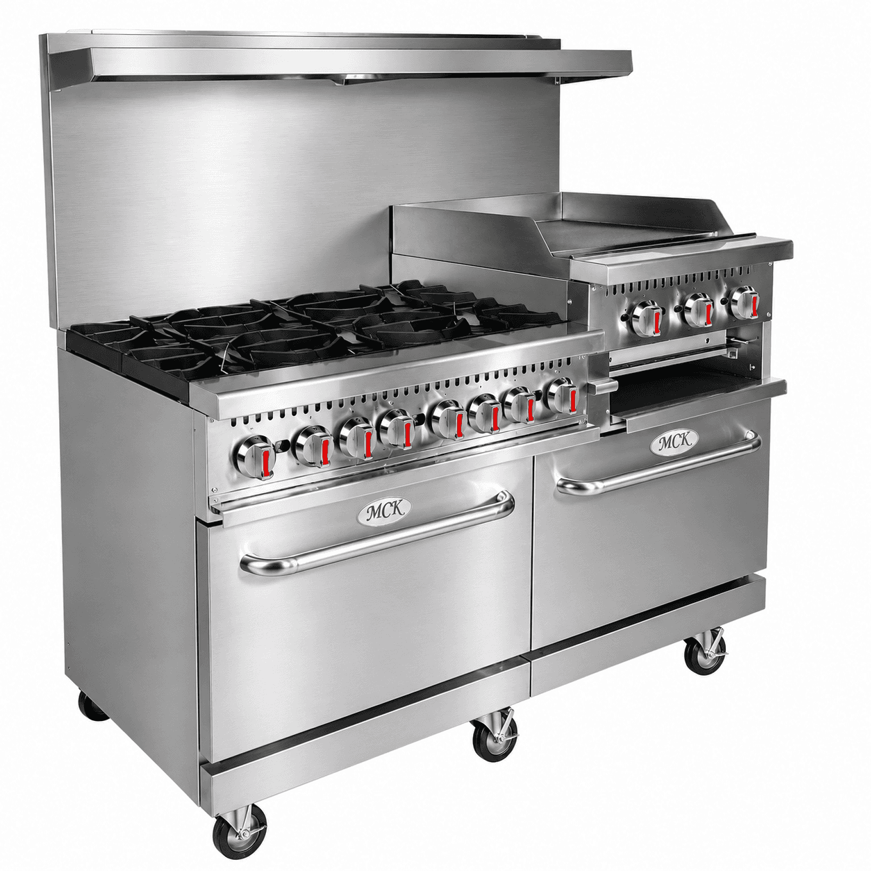 60’’ Combination Gas Ranges
